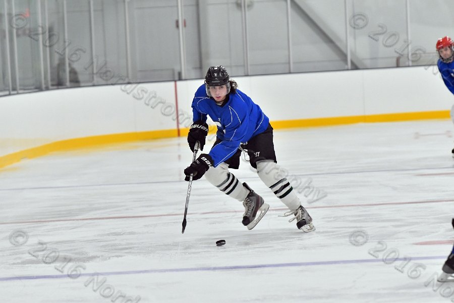 Wheaton College Men\'s Ice Hockey vs Middlesex Community College. - Photo By: KEITH NORDSTROM